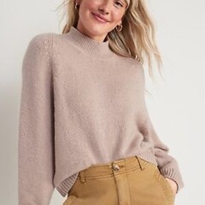 Old Navy Cozy Mock-neck Sweater | Medium